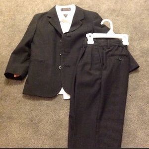 Boys pinstripe suit